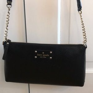 Kate Spade Black crossbody purse.